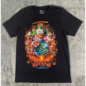 Killer Klowns From Outer Space Movie T Shirt Unisex Graphic Print Tee Size L